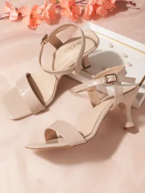 Beige Patent Strappy Stiletto Sandals (TC-MSI-1901-BEIG)