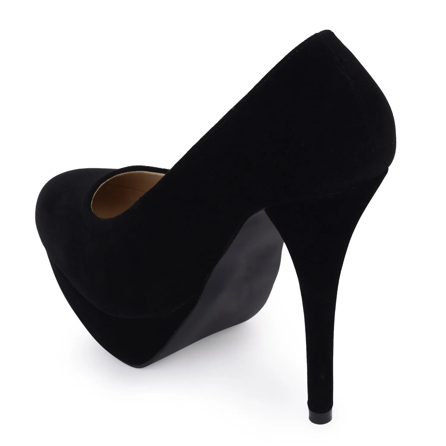 Black Platform Stilettos