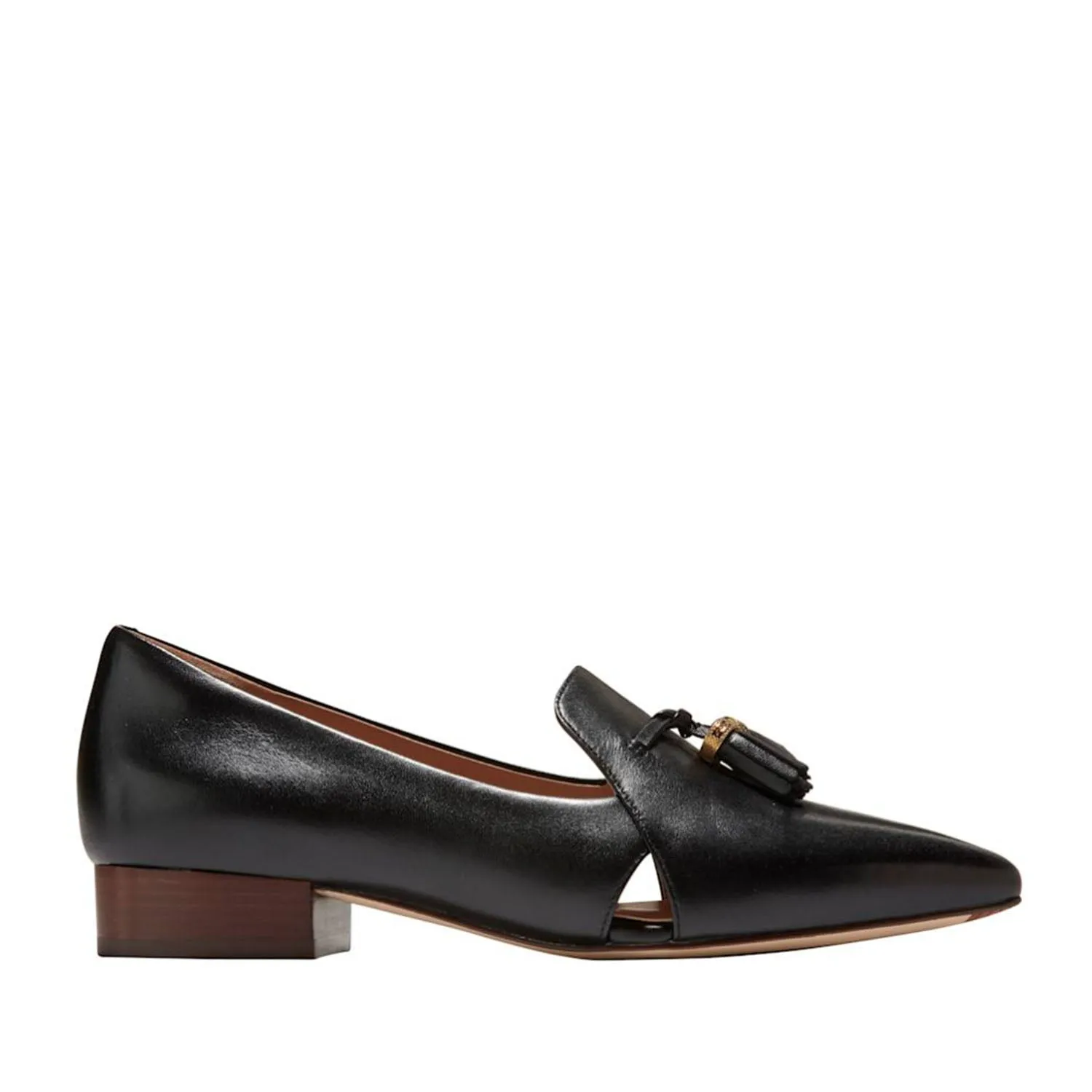 Cole Haan Women's Vanya Tassel Flat in Black