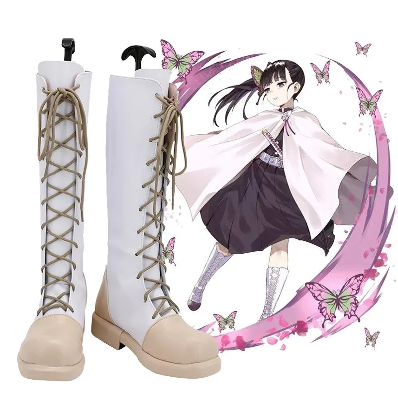 Demon Slayer: Kimetsu no Yaiba Tsuyuri Kanawo Boots Halloween Costumes Accessory Cosplay Shoes