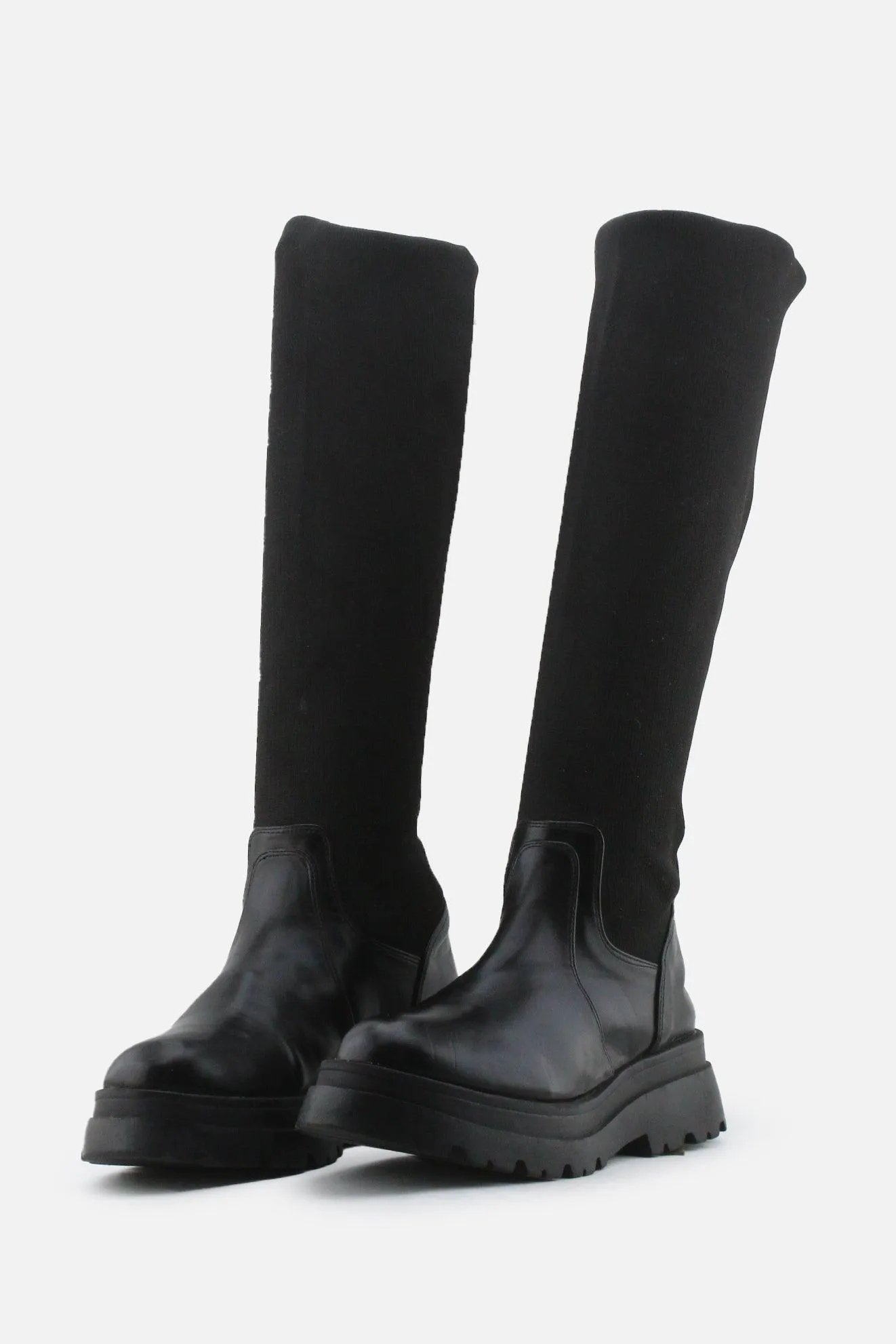 European Brand Over The Knee Boots | Textile