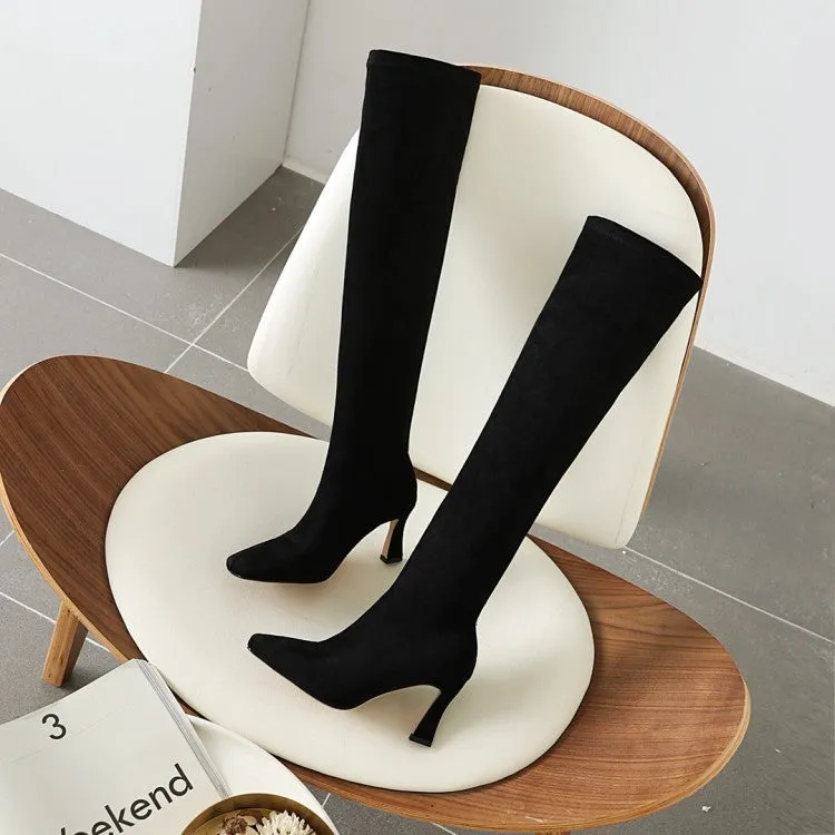 Fashion Women'S Over-The-Knee Stretch Boots