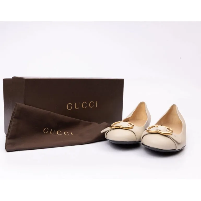 Gucci GG Monogram Ballet Flats