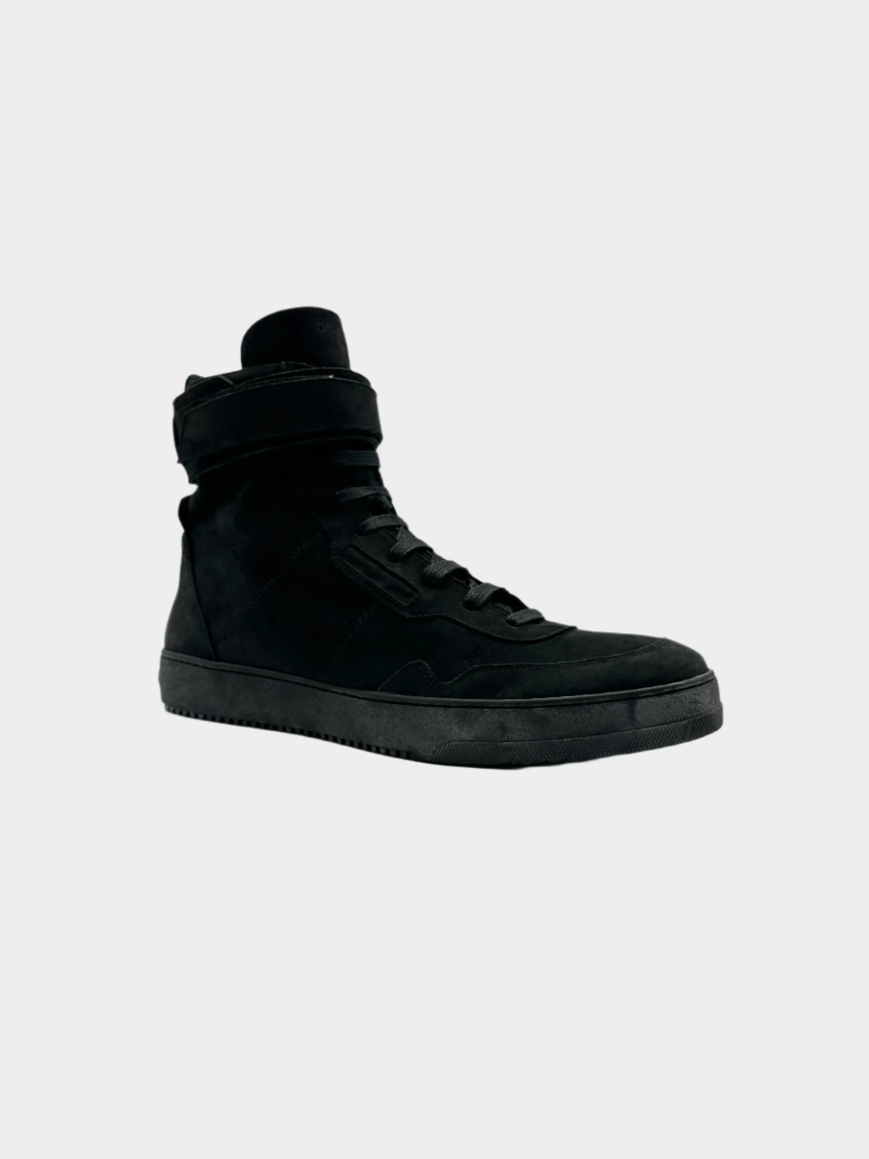 High Top Suede Sneakers