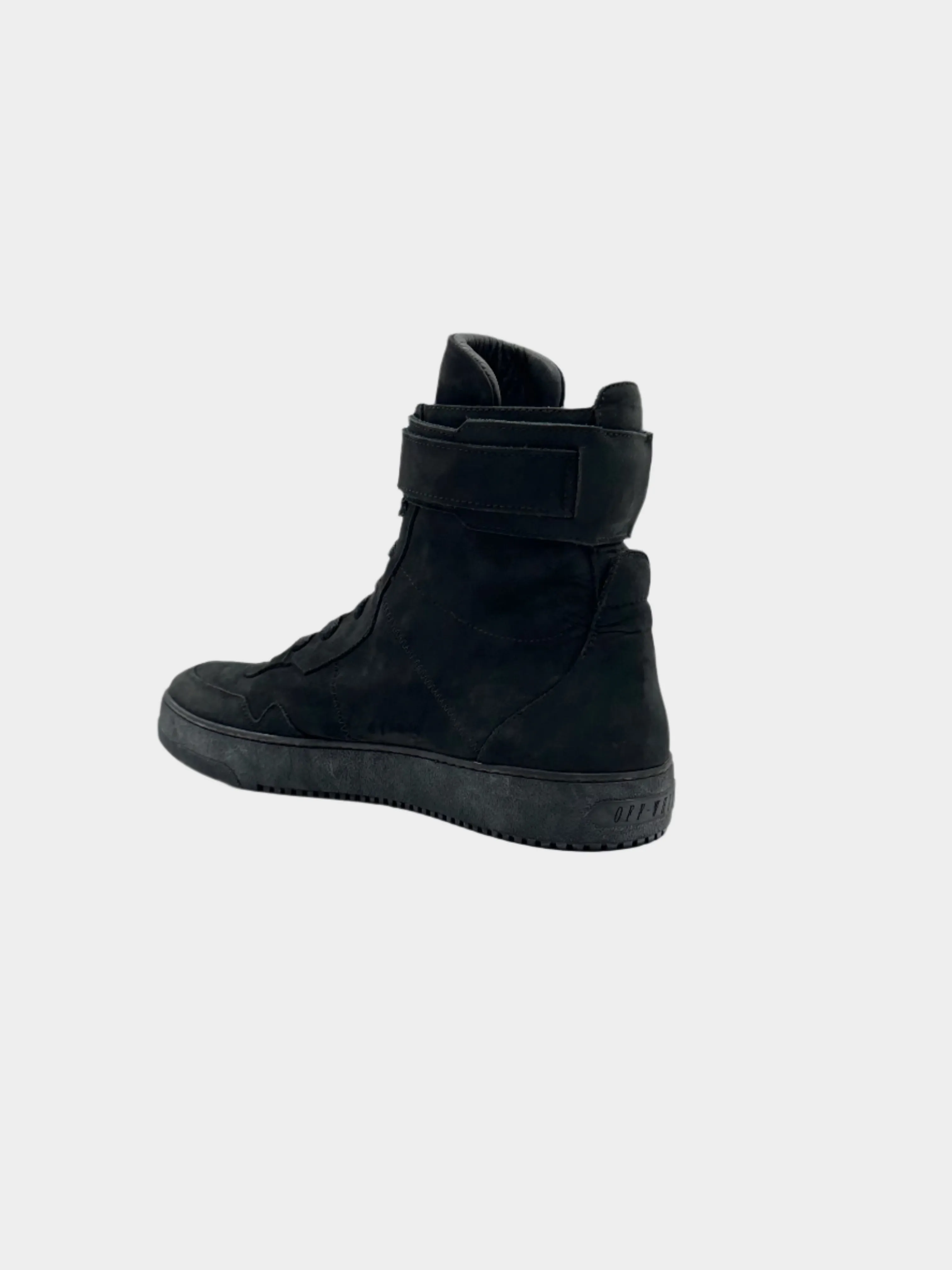 High Top Suede Sneakers