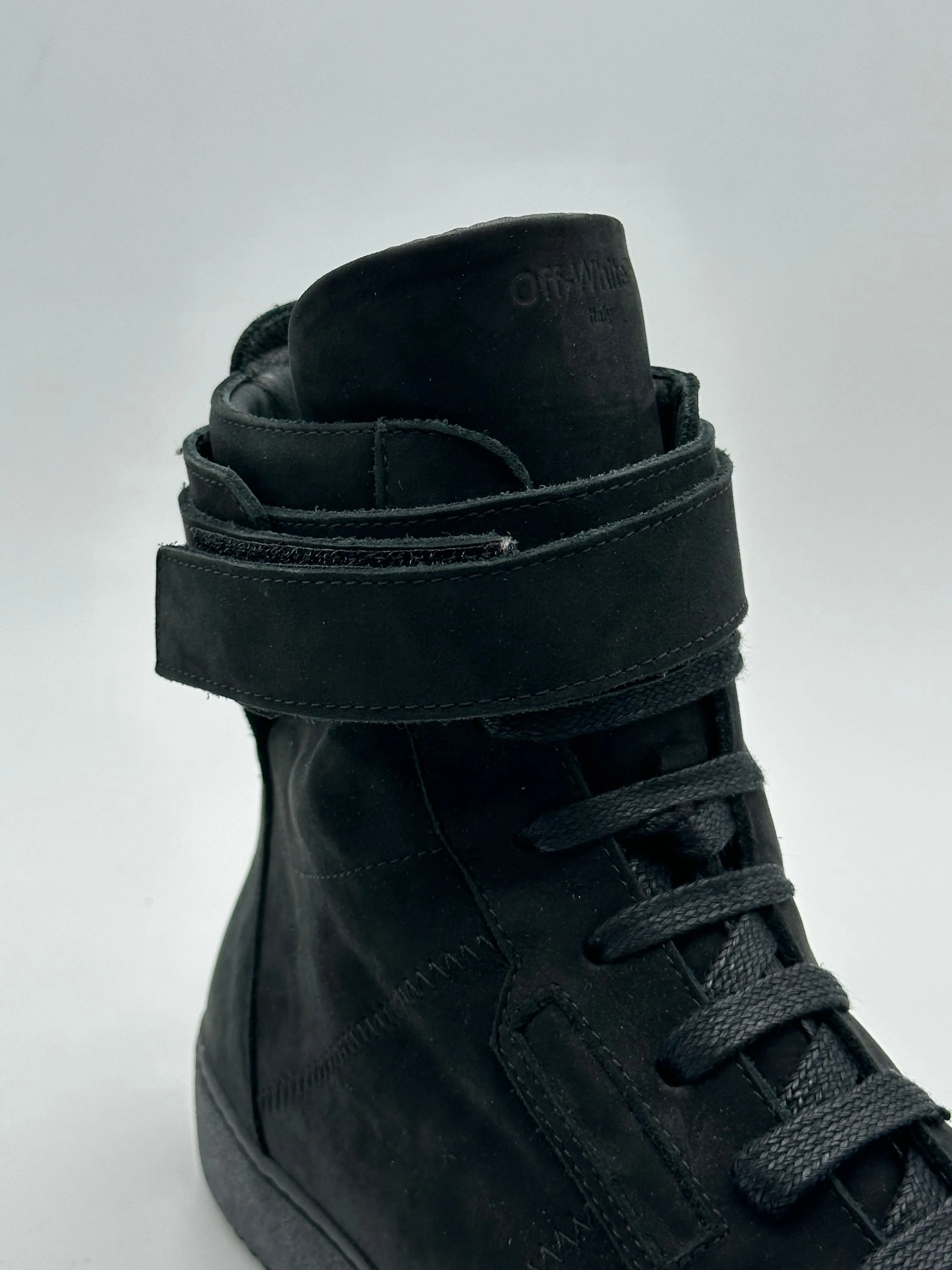 High Top Suede Sneakers