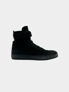 High Top Suede Sneakers