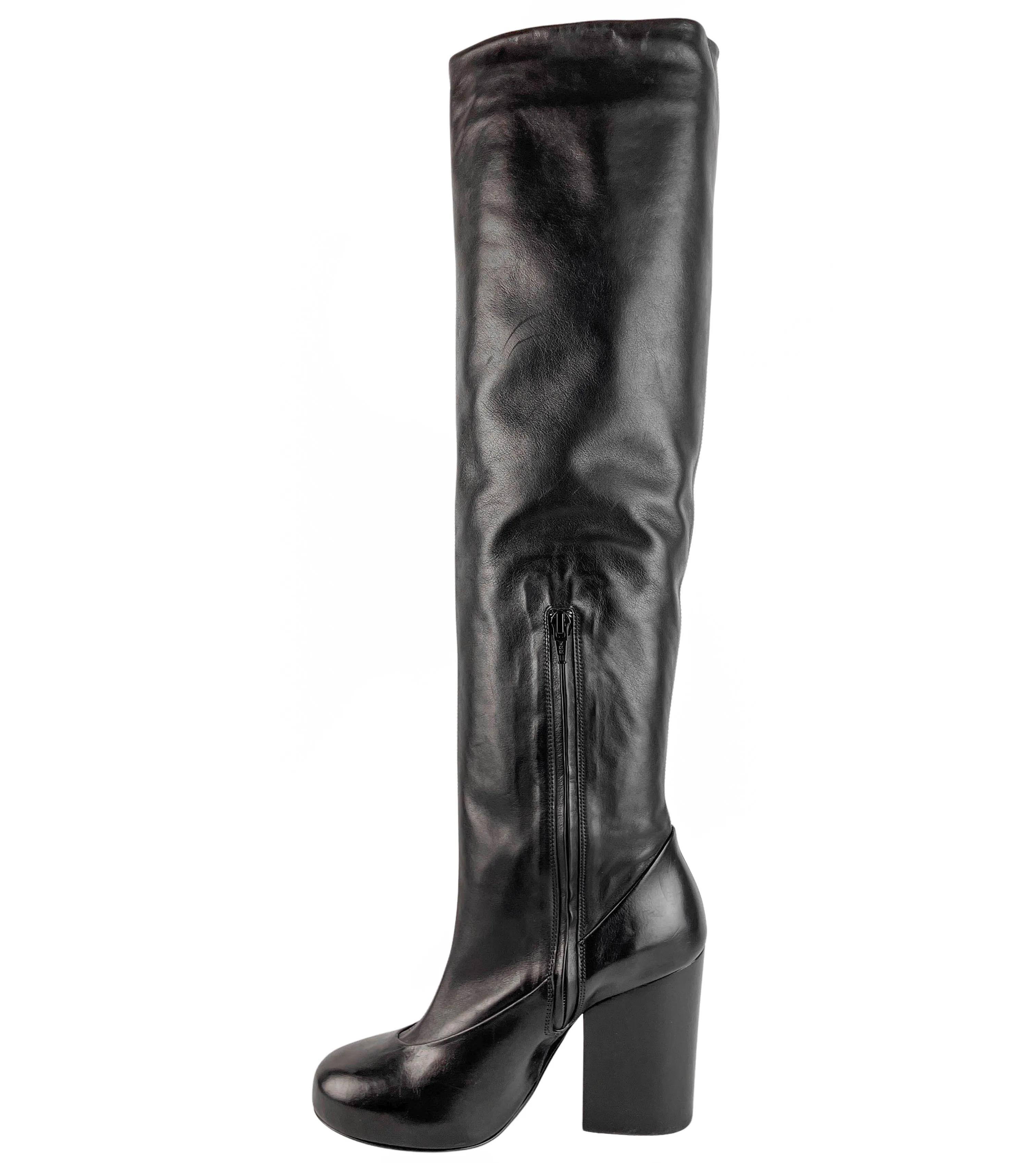 Lemaire Over-the-Knee Boots in Black