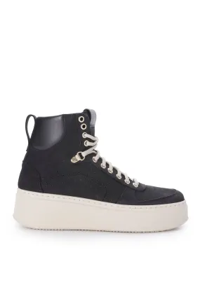 Mara High Top Sneaker - Black - Sample size 37