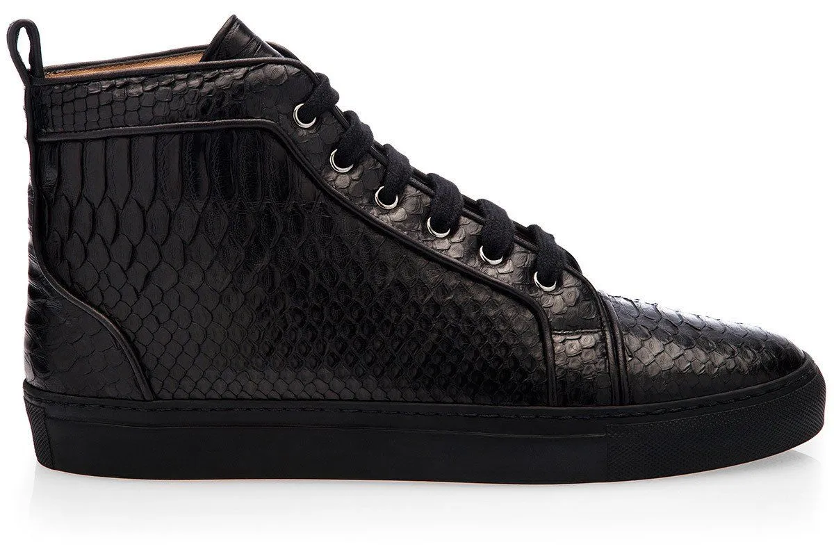 MAXIME PYTHON BLACK HIGH TOP