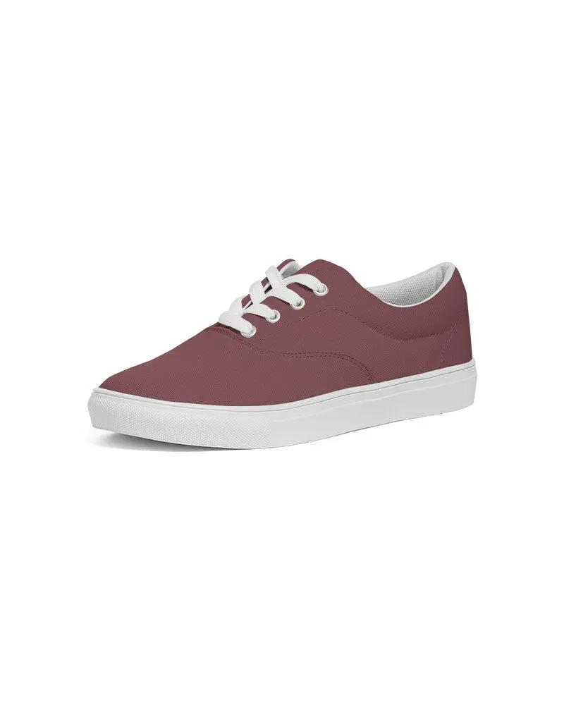 Medium Dark Pink Women's Canvas Sneakers | Women's | Medium Dark Pastel Pink | C0M60Y30K60