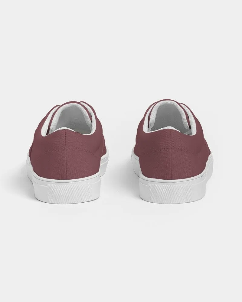 Medium Dark Pink Women's Canvas Sneakers | Women's | Medium Dark Pastel Pink | C0M60Y30K60