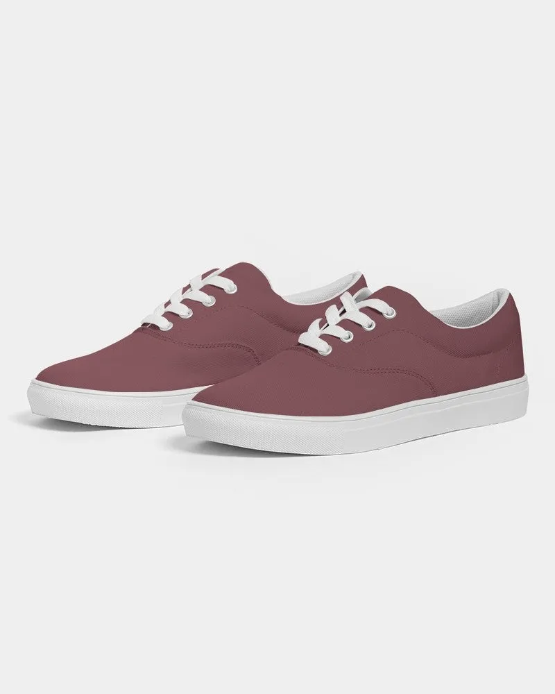 Medium Dark Pink Women's Canvas Sneakers | Women's | Medium Dark Pastel Pink | C0M60Y30K60