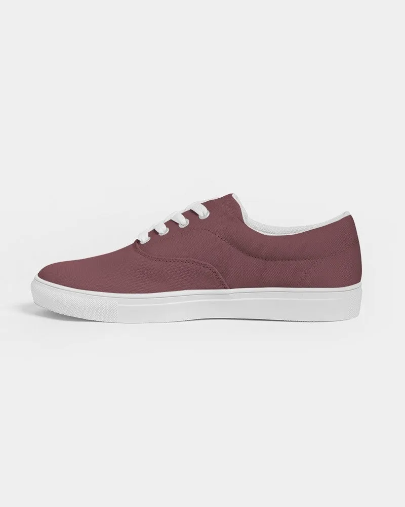 Medium Dark Pink Women's Canvas Sneakers | Women's | Medium Dark Pastel Pink | C0M60Y30K60