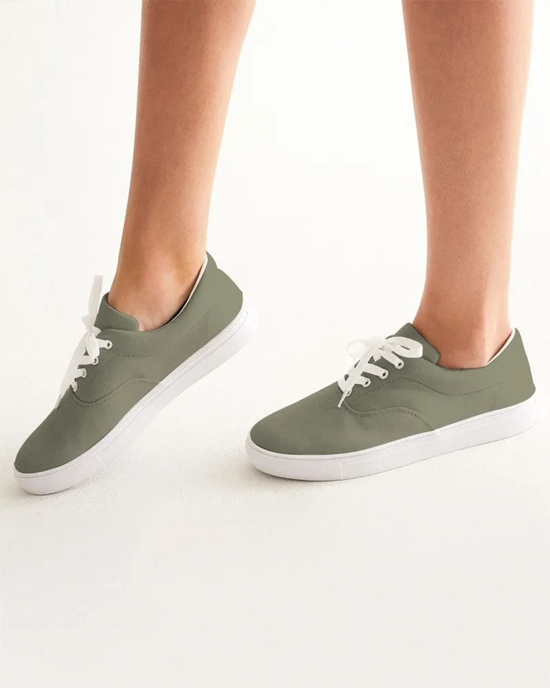 Medium Dark Yellow Women's Canvas Sneakers | Women's | Medium Dark Pale Pastel Yellow | C0M0Y30K60