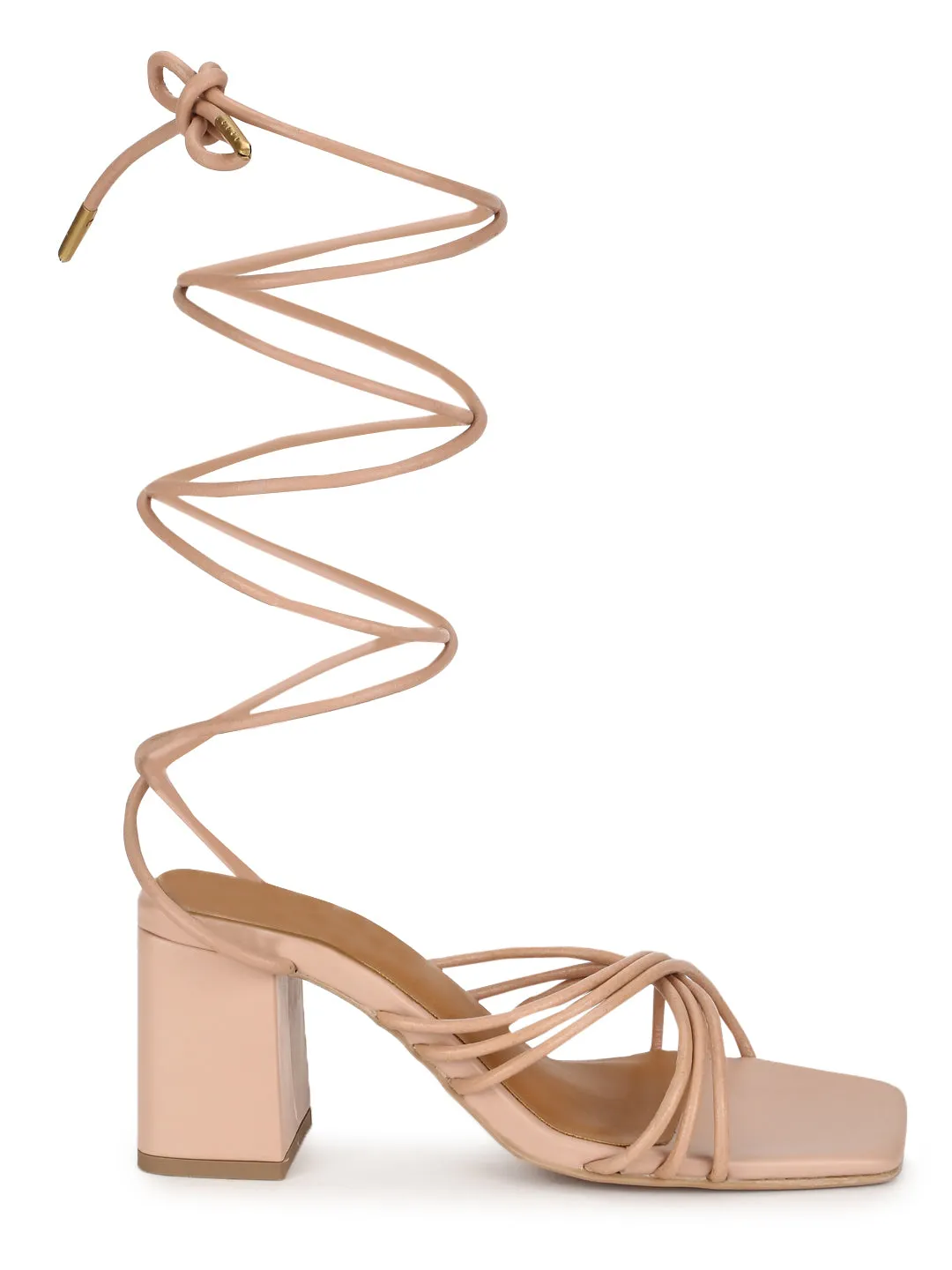 Nude PU Strappy Block Heel Sandals (TC-ST-1235-NUDPU)