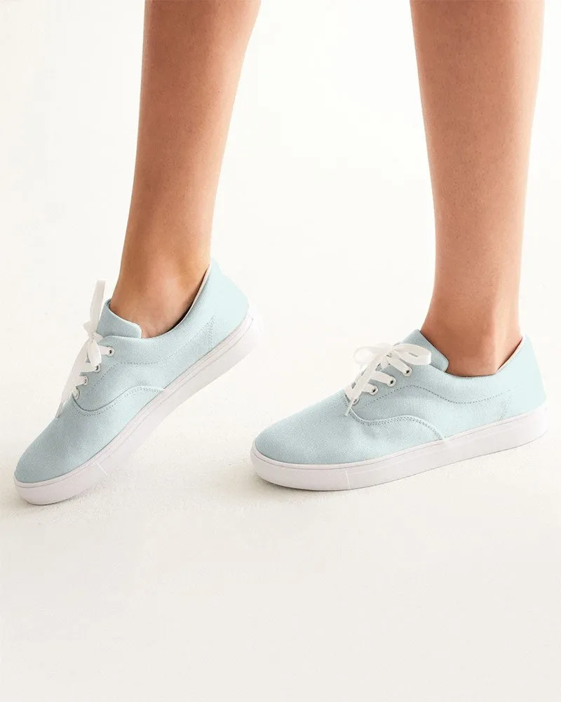 Pale Blue Cool Green Women's Canvas Sneakers | Women's | Bright Pale Blue Cool Green | C10M0Y5K0