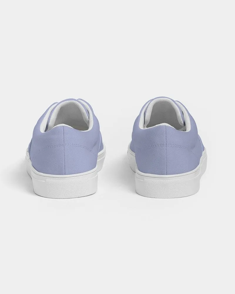 Pale Pastel Blue Men's Canvas Sneakers | Men's | Bright Pale Pastel Blue | C30M22Y0K0