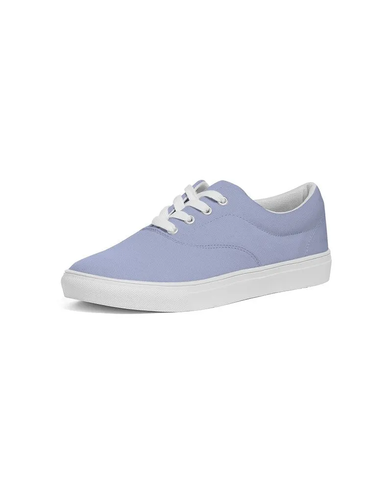 Pale Pastel Blue Men's Canvas Sneakers | Men's | Bright Pale Pastel Blue | C30M22Y0K0