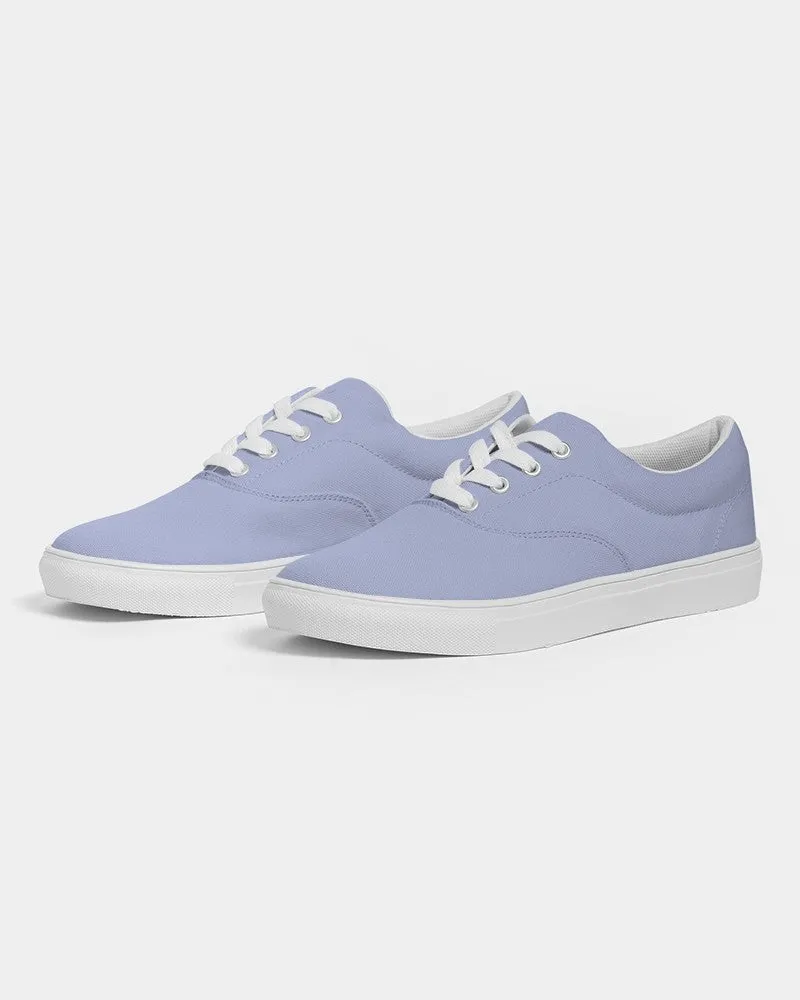 Pale Pastel Blue Men's Canvas Sneakers | Men's | Bright Pale Pastel Blue | C30M22Y0K0