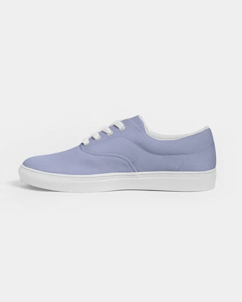 Pale Pastel Blue Men's Canvas Sneakers | Men's | Bright Pale Pastel Blue | C30M22Y0K0