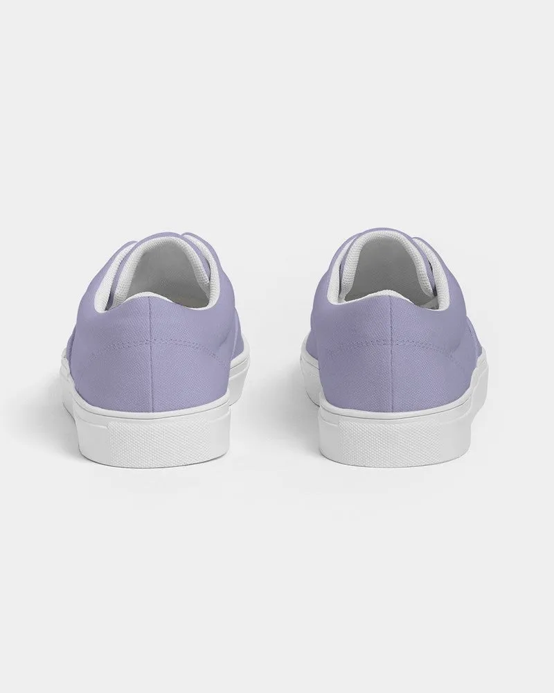 Pale Pastel Blue Women's Canvas Sneakers | Women's | Bright Pale Pastel Blue | C30M30Y0K0