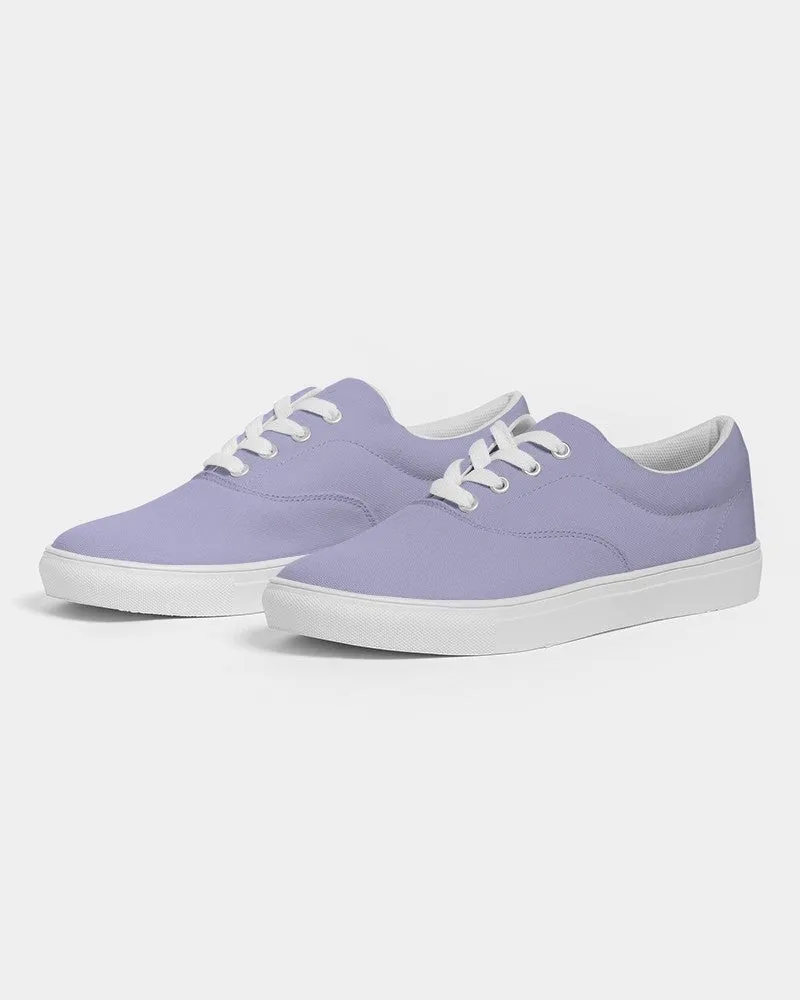 Pale Pastel Blue Women's Canvas Sneakers | Women's | Bright Pale Pastel Blue | C30M30Y0K0