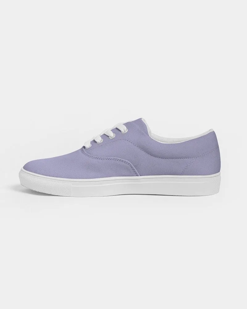 Pale Pastel Blue Women's Canvas Sneakers | Women's | Bright Pale Pastel Blue | C30M30Y0K0