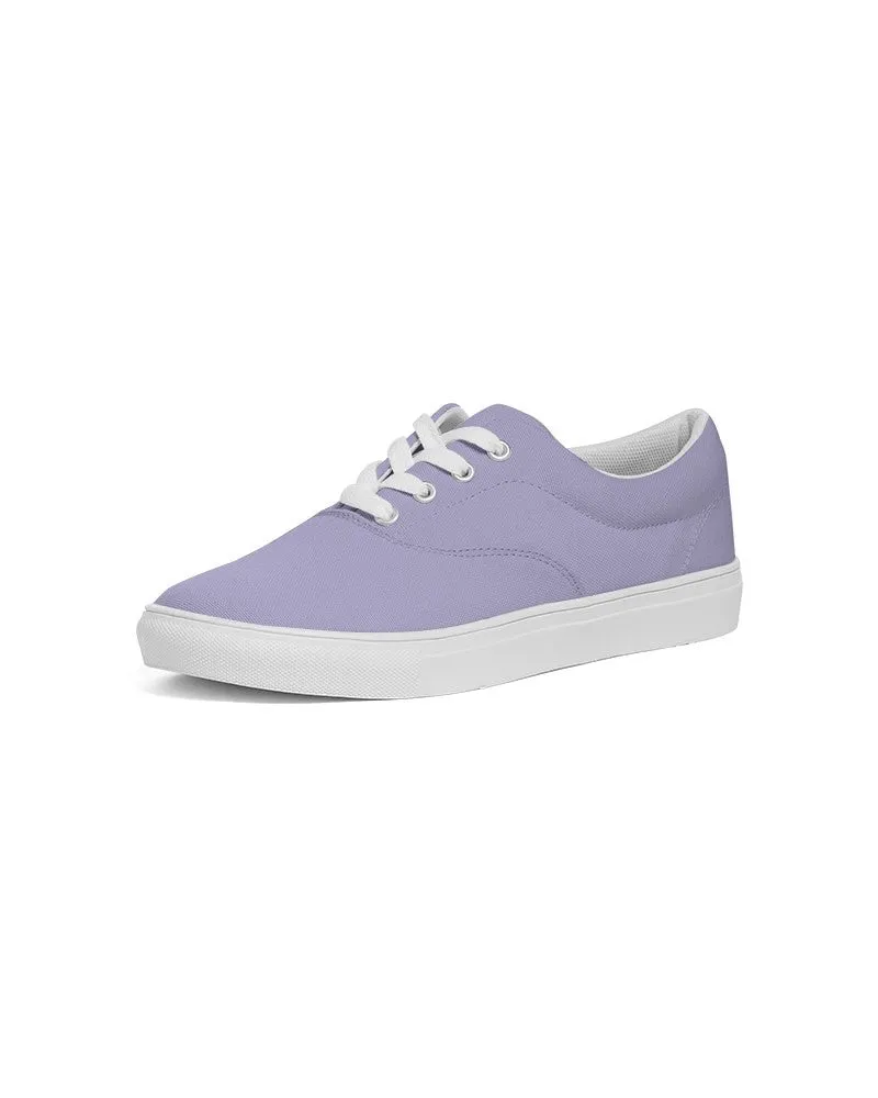 Pale Pastel Blue Women's Canvas Sneakers | Women's | Bright Pale Pastel Blue | C30M30Y0K0