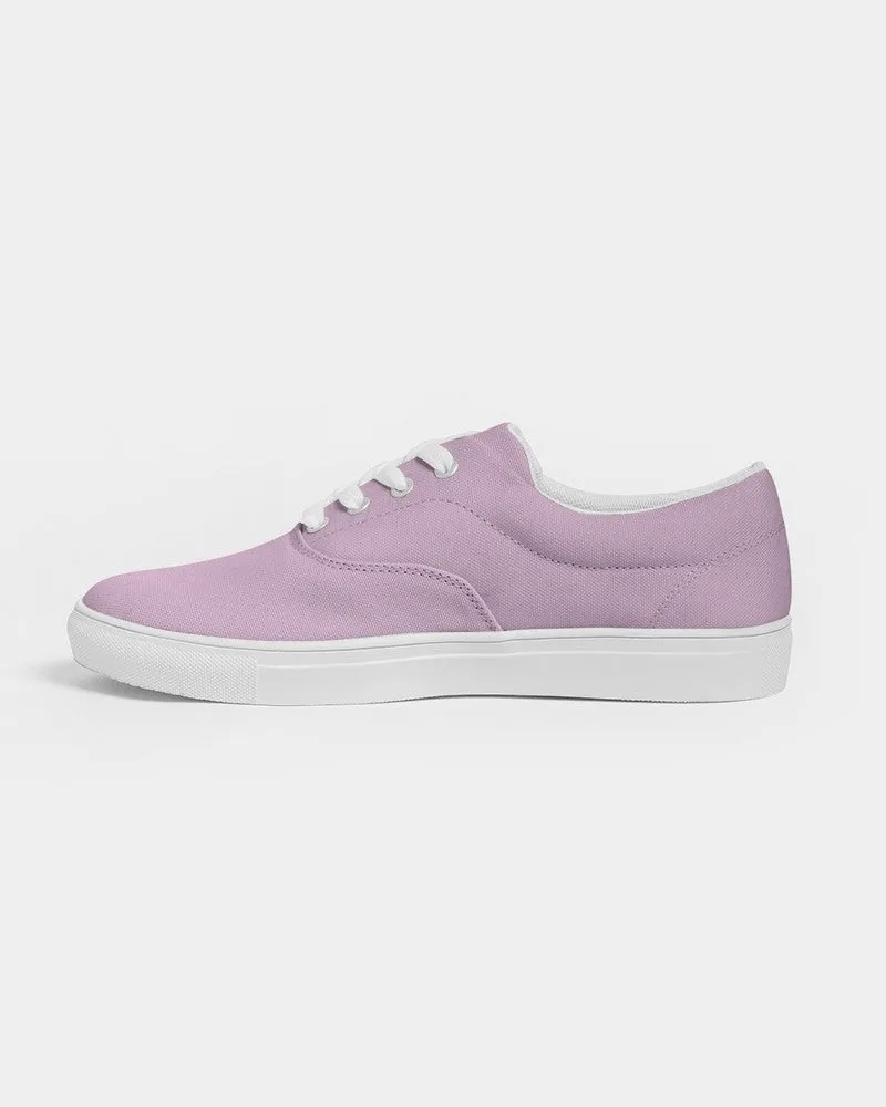 Pale Pastel Magenta Purple Women's Canvas Sneakers | Women's | Bright Pale Pastel Magenta Purple | C8M30Y0K0