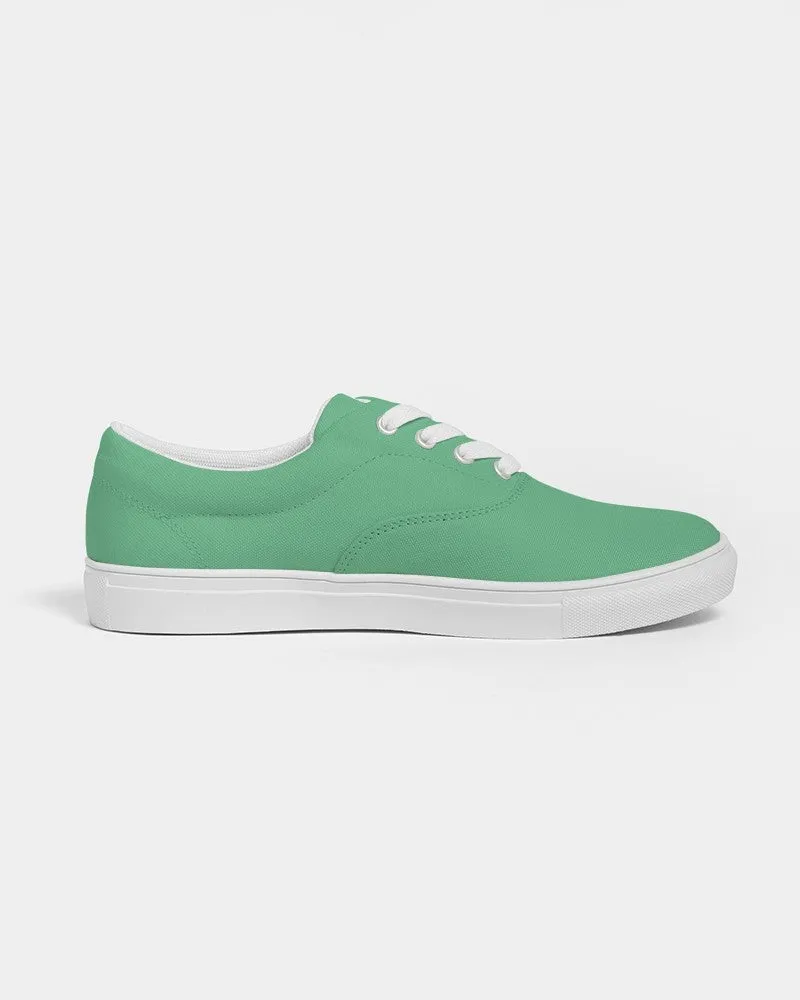 Pastel Green Men's Canvas Sneakers | Men's | Bright Pastel Green | C60M0Y60K0