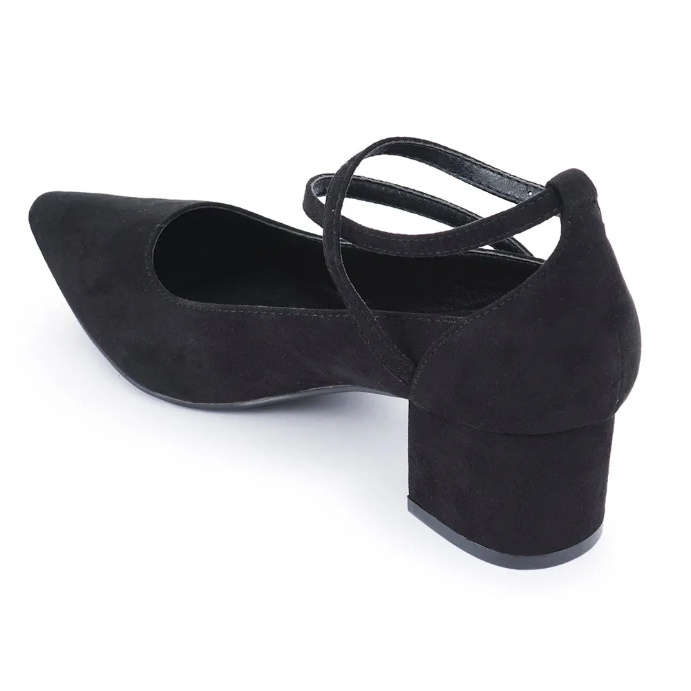 Pointed toe wrap around