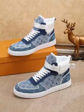 PT - LUV High Top Blue Sneaker