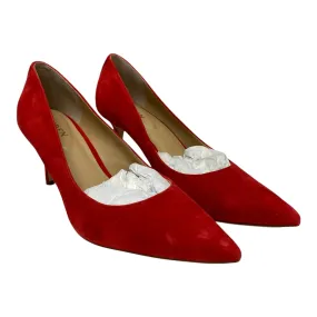 Shoes Heels Stiletto By Ralph Lauren In Red, Size:8.5