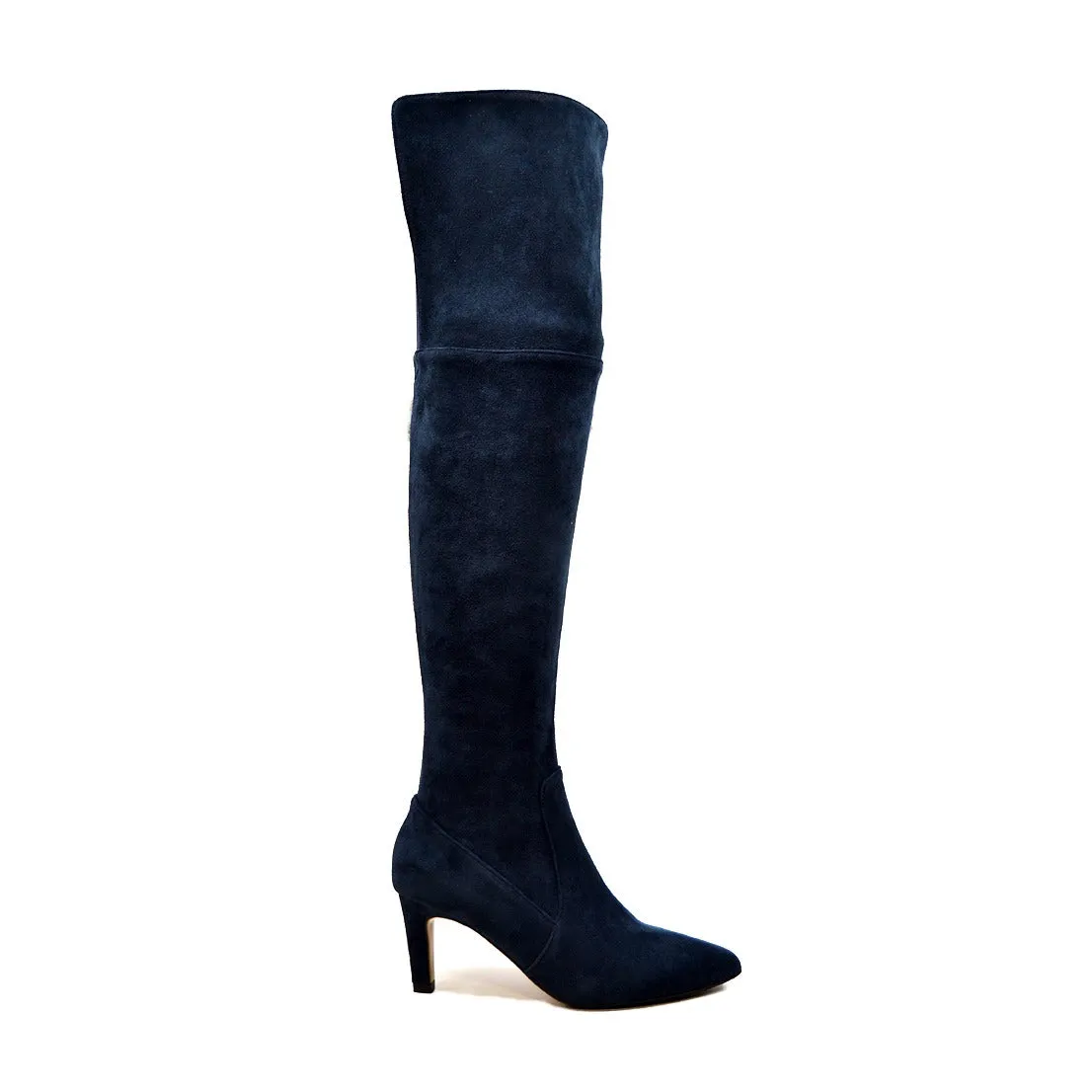 Stella Suede Over-The-Knee High Heel Boots - Stylish and Comfortable