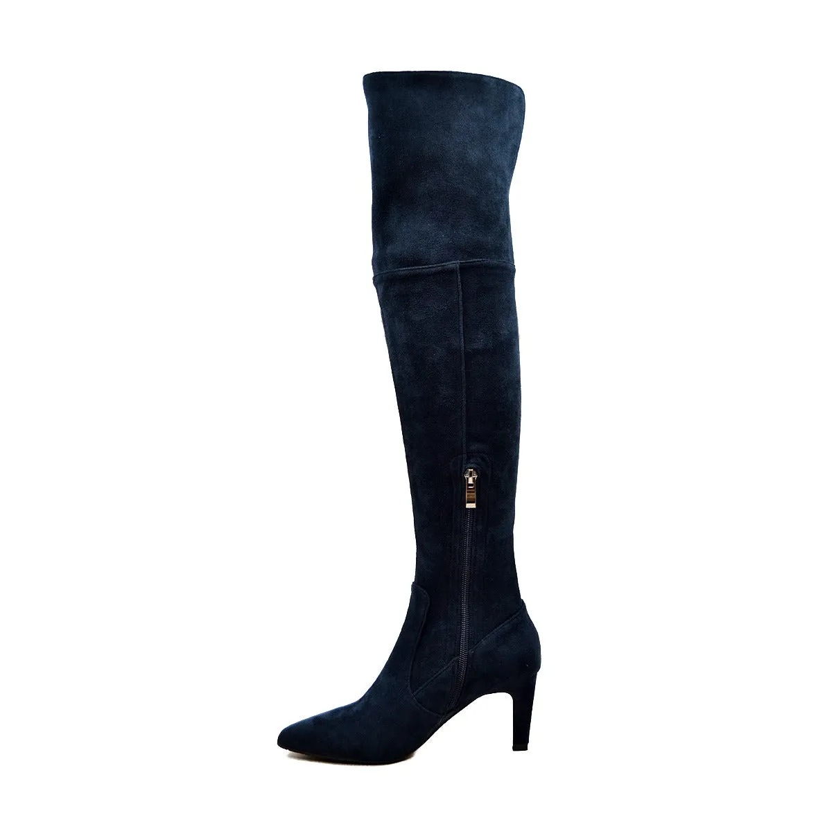 Stella Suede Over-The-Knee High Heel Boots - Stylish and Comfortable