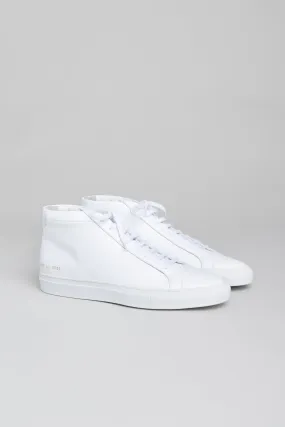 White Achilles High-Top Sneakers