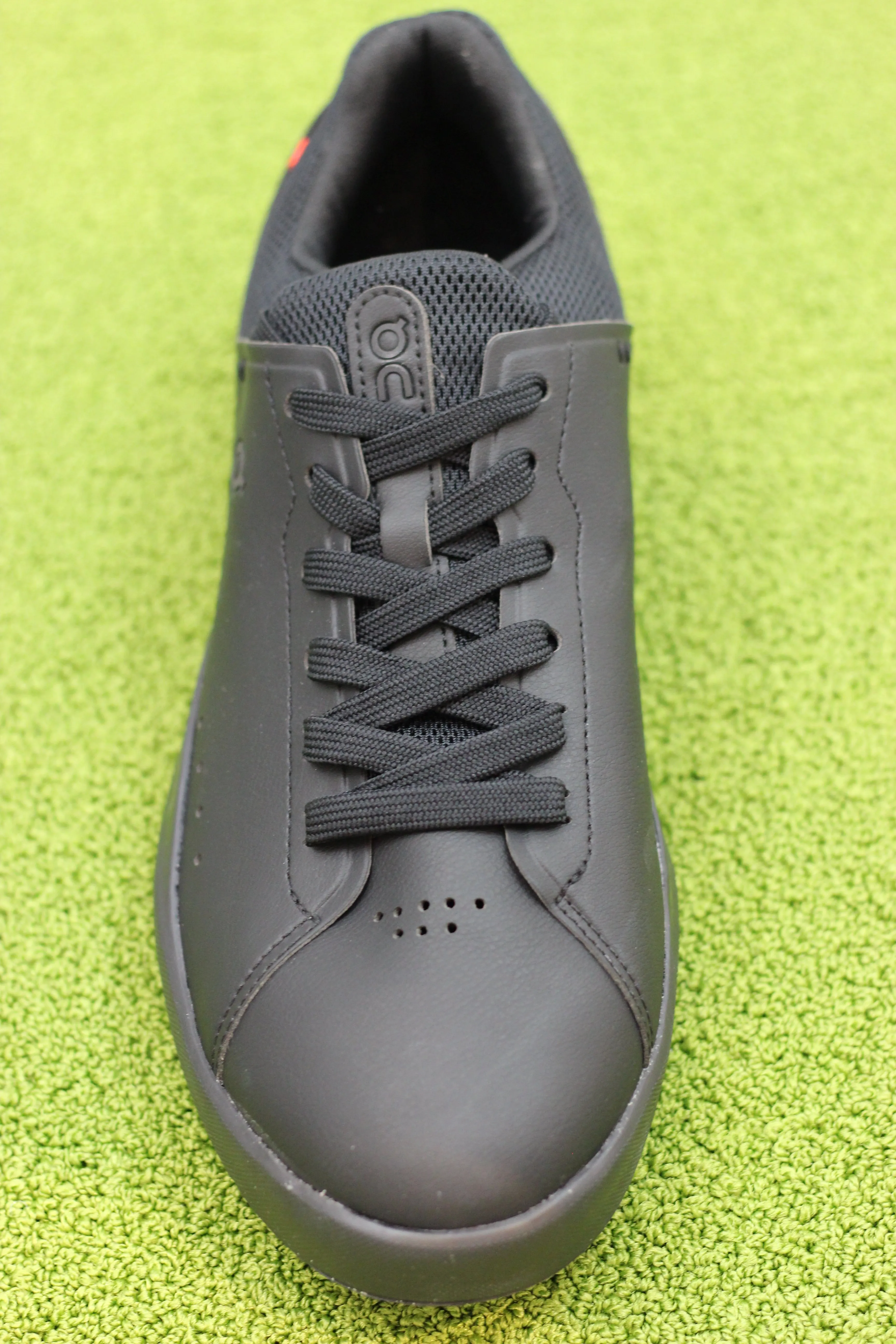 Womens Roger Advantage Sneaker - Black Synthetic Leather